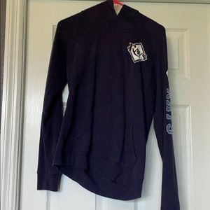 🩶 PINK Victoria’s Secret MLB Rays Pullover (size M)